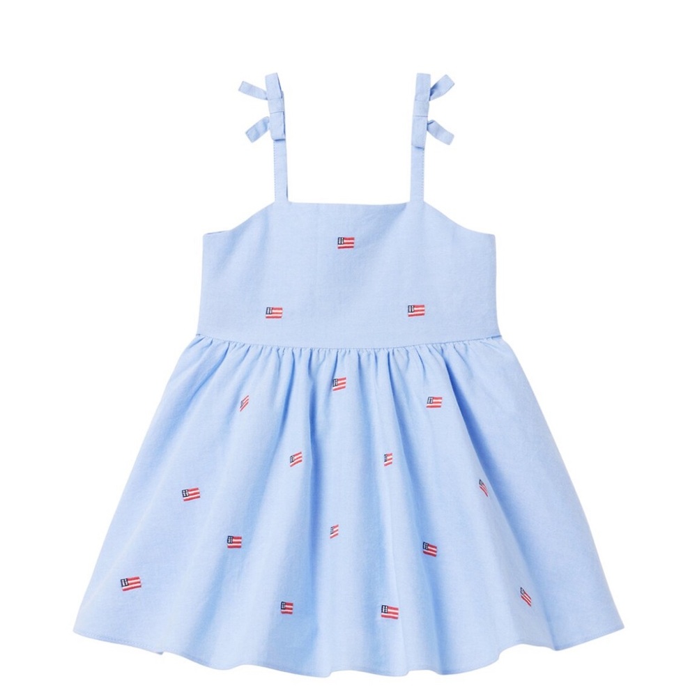 Janie and Jack chambray 🇺🇸 dress ❤️